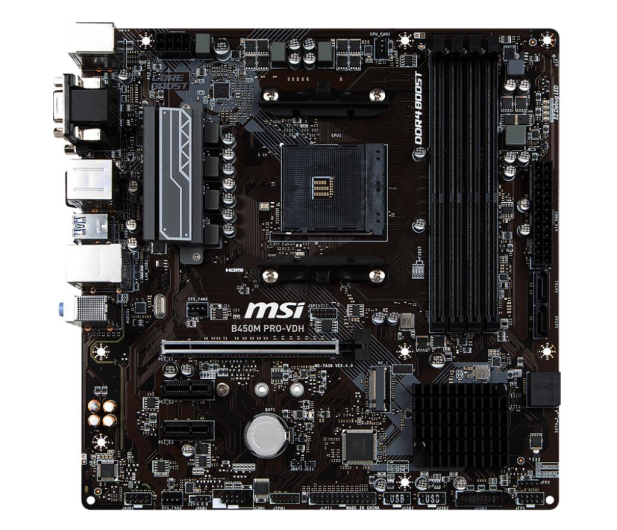 MSI B450M PRO-VDH - 441261 - zdjęcie 3